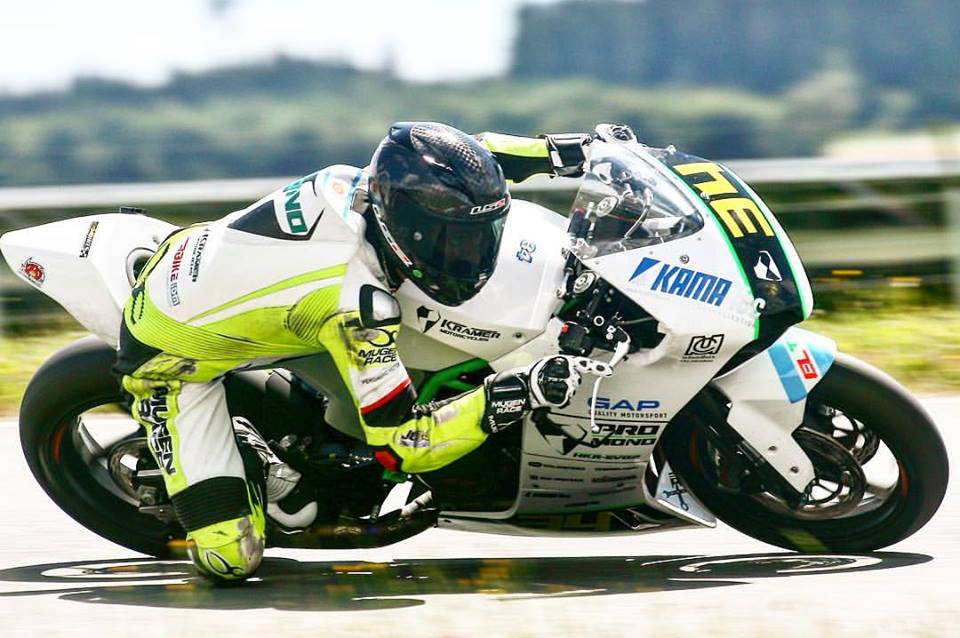 El piloto de Mackenna Ezequiel Iturrioz hace podio en Alemania.