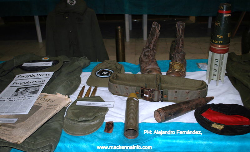 Emotiva Muestra Itinerante de la Guerra en Malvinas.