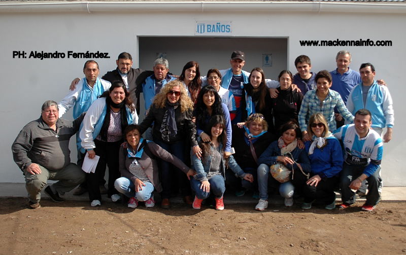 Aplausos para el Grupo de Apoyo del Club A. San Martín.