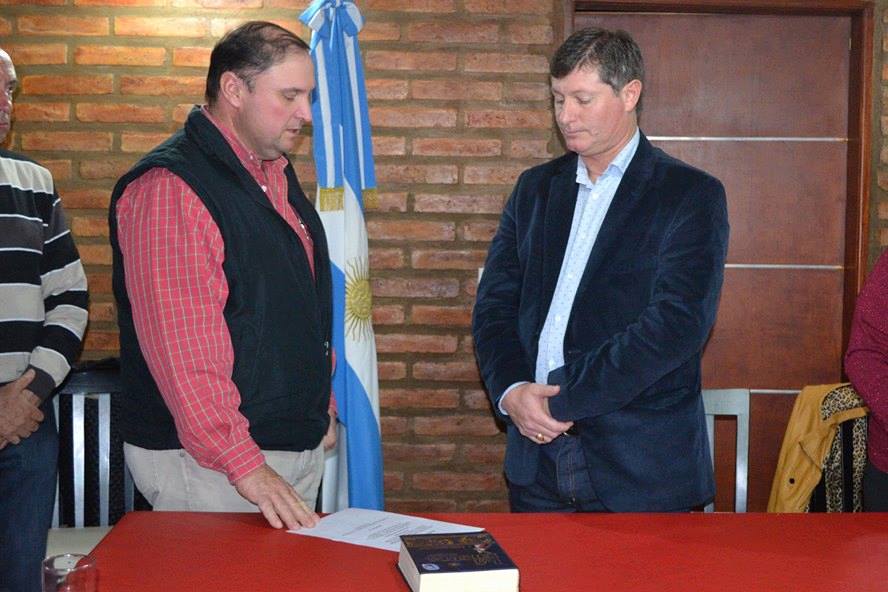 Asumió como Intendente de La Cautiva, José Beltramone.