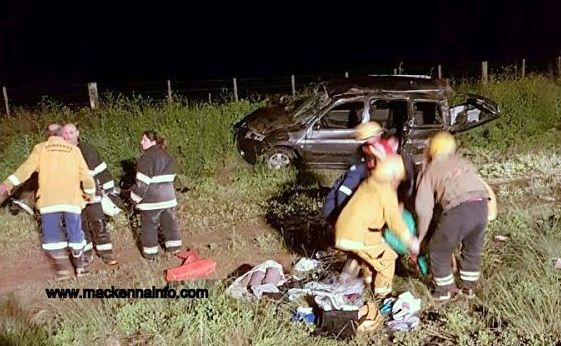 Trágico accidente en cercanías de Mackenna. Trágico accidente en cercanías de Mackenna.