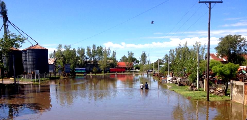 La localidad de Jovita paso Navidad bajo el agua.