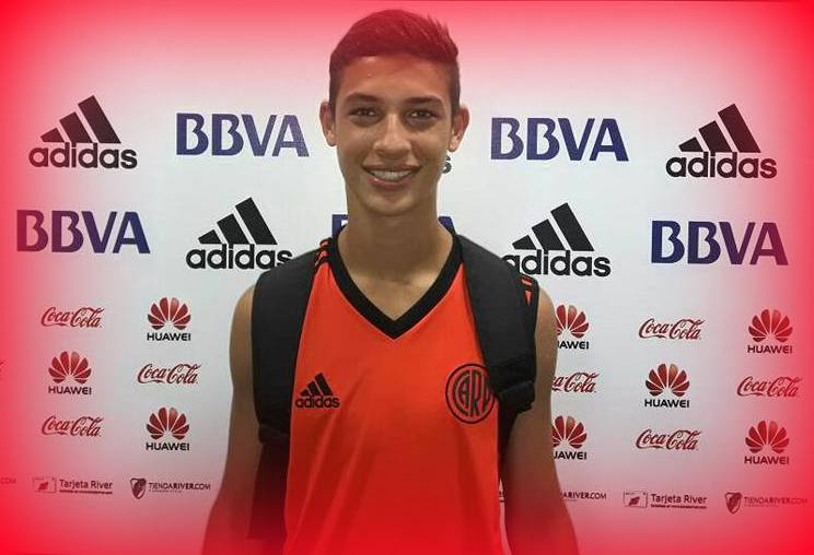 El juvenil arquero de San Martín Nacho Campos, ya es jugador de River Plate.