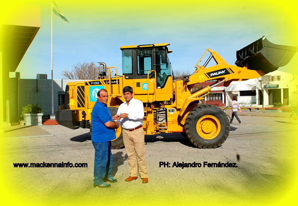 El Municipio de Mackenna amplía su Parque Automotor.