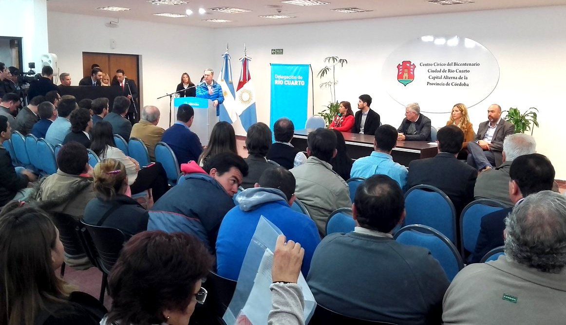 El Municipio de Mackenna recibió aportes del Fondo Permanente.