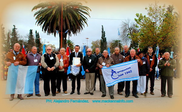Distinguen a Carlos Boaglio en el Acto del 25 de Mayo.