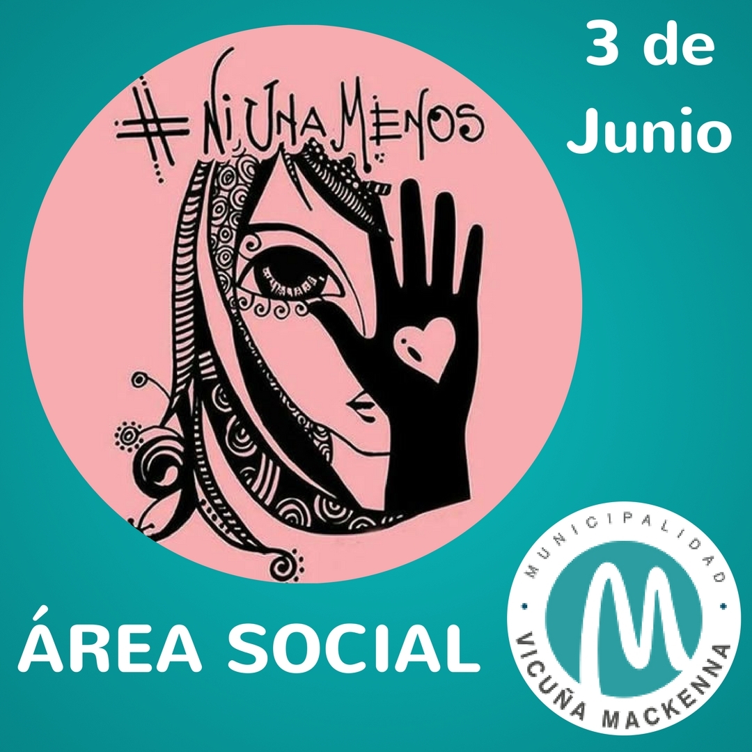Ni Una Menos...La Municipalidad de Mackenna adhiere a la causa.