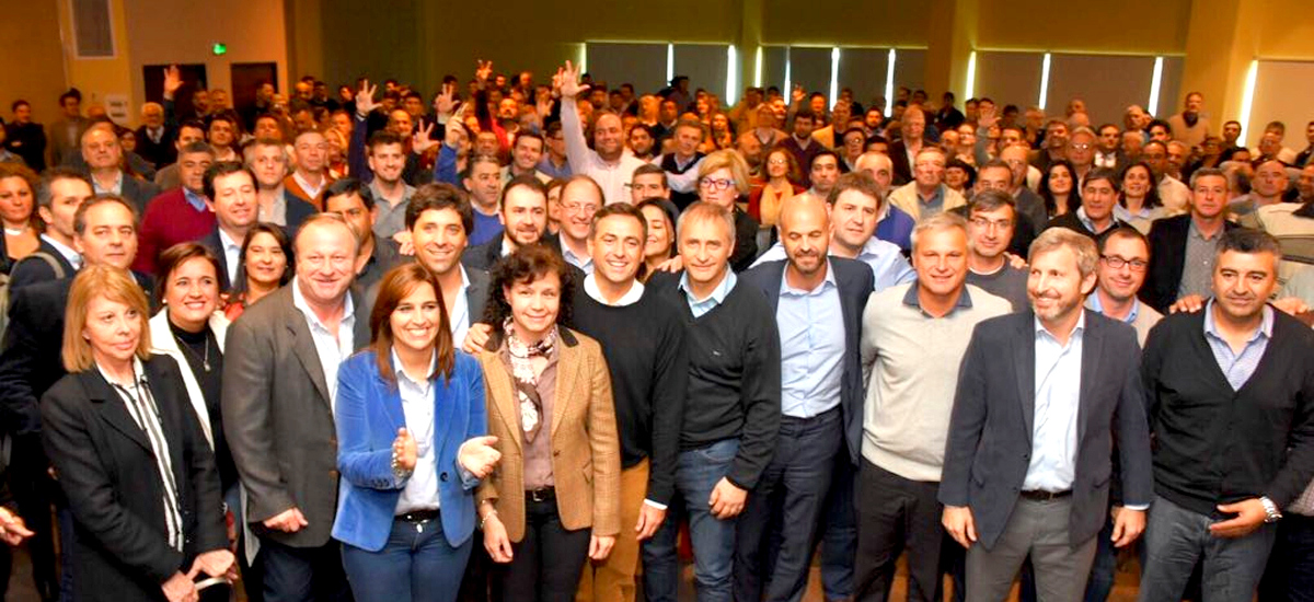 Reunión de intendentes con el Ministro del Interior de la Nación Rogelio Frigerio.