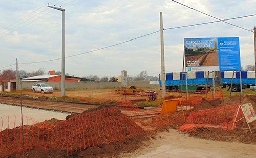 A ritmo sostenido avanzan las obras del Plan Hábitat Nación.