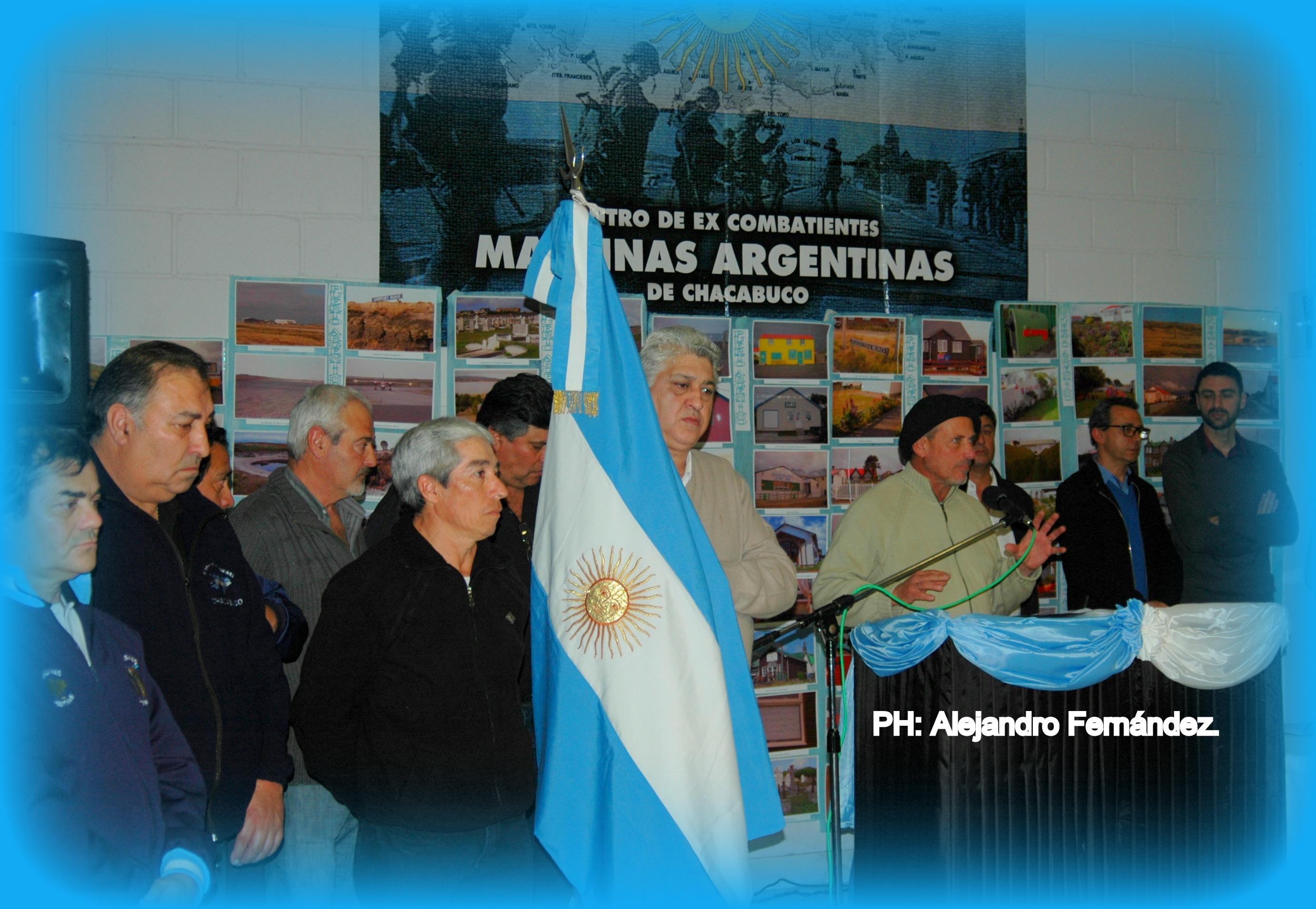 Emotiva Segunda Muestra Itinerante Malvinas V. Mackenna 2017.