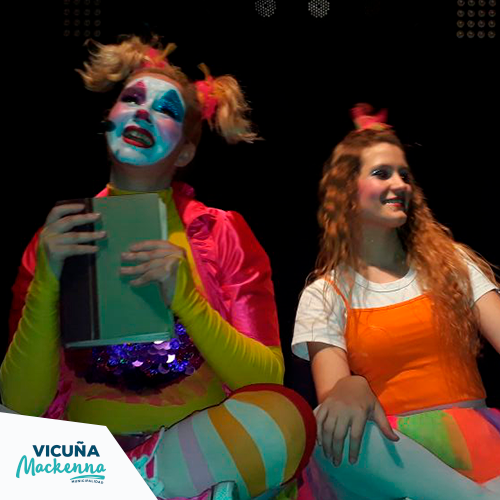 Los niños de Mackenna adelantaron el Festejo de su Día con Coky Galleta.