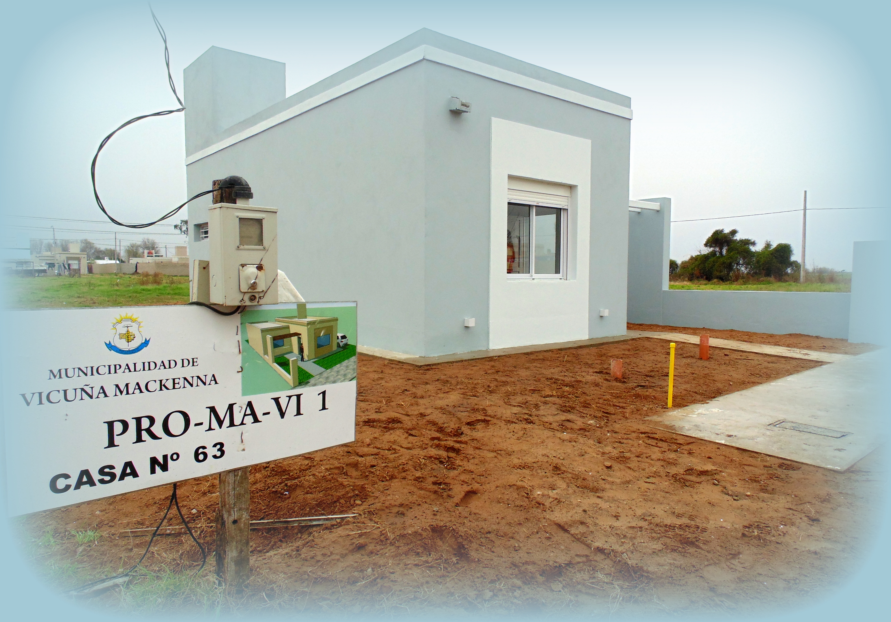 La Municipalidad de Mackenna entregó otra vivienda del Plan PROMAVI.