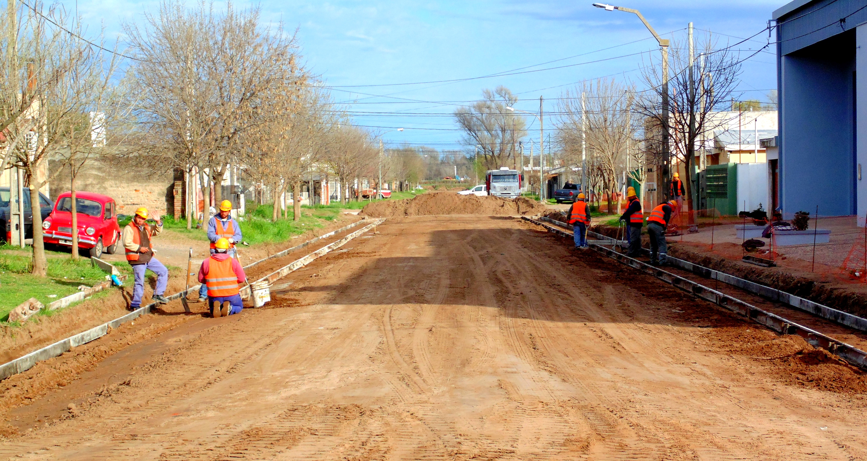 Obras de Cordón Cuneta.