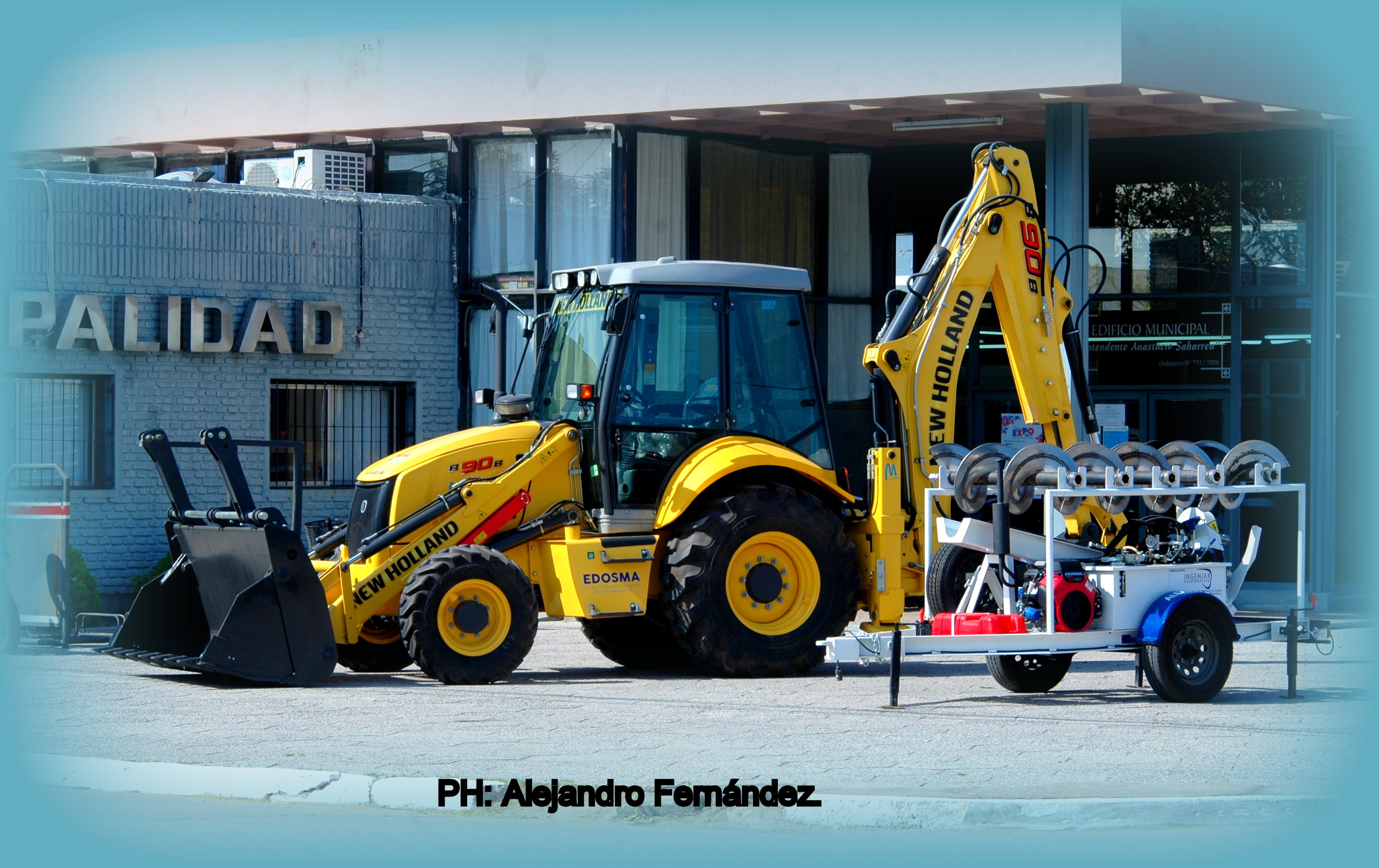 El municipio de Mackenna amplía y mejora su Parque Automotor.