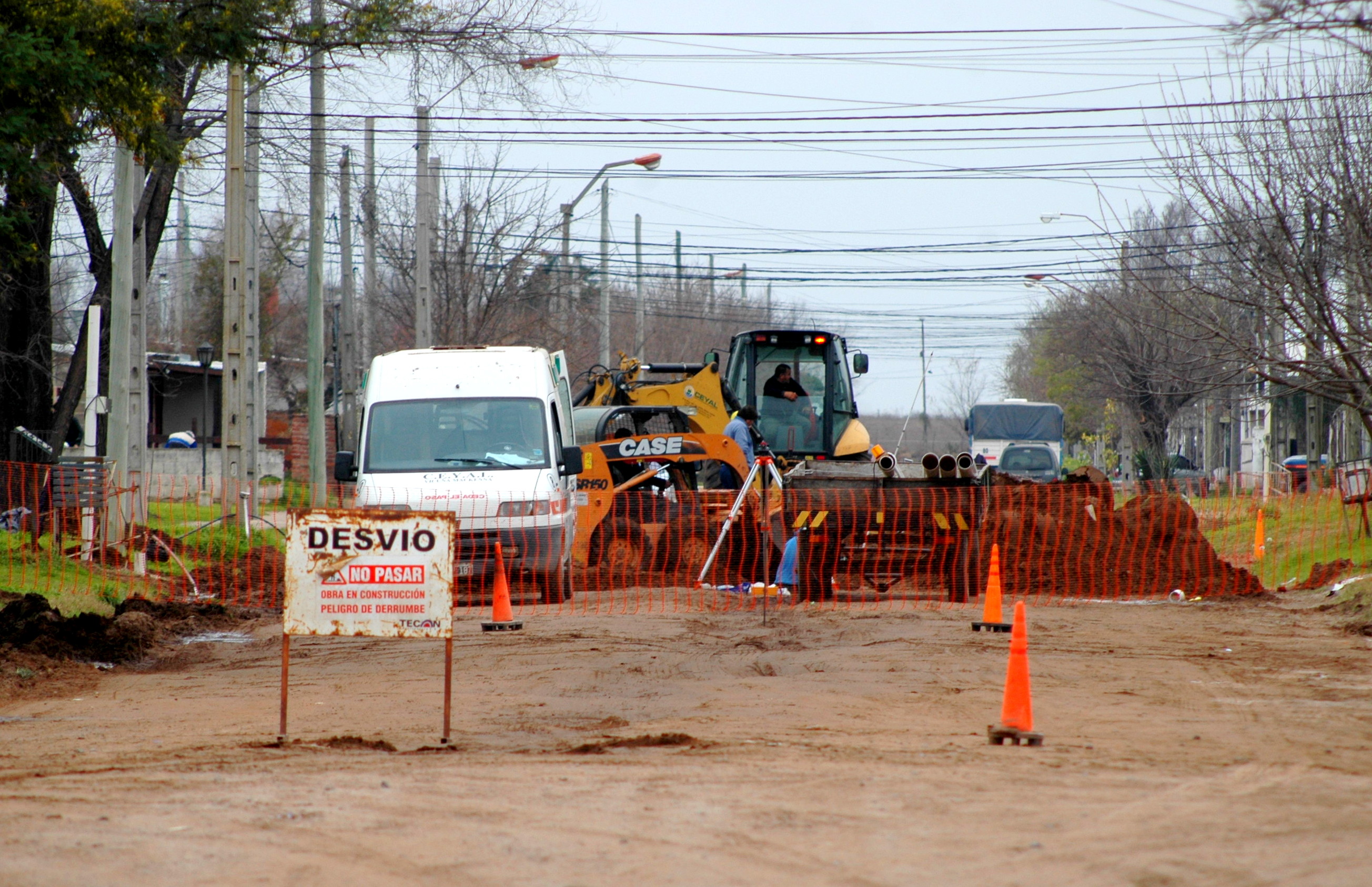 El Intendente Héctor Laborde recorrió las obras que se están ejecutando en la ciudad