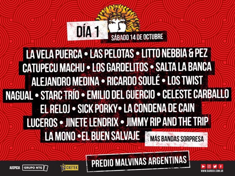 Este Sábado, después de 35 años, regresa el mítico festival Buenos Aires Rock