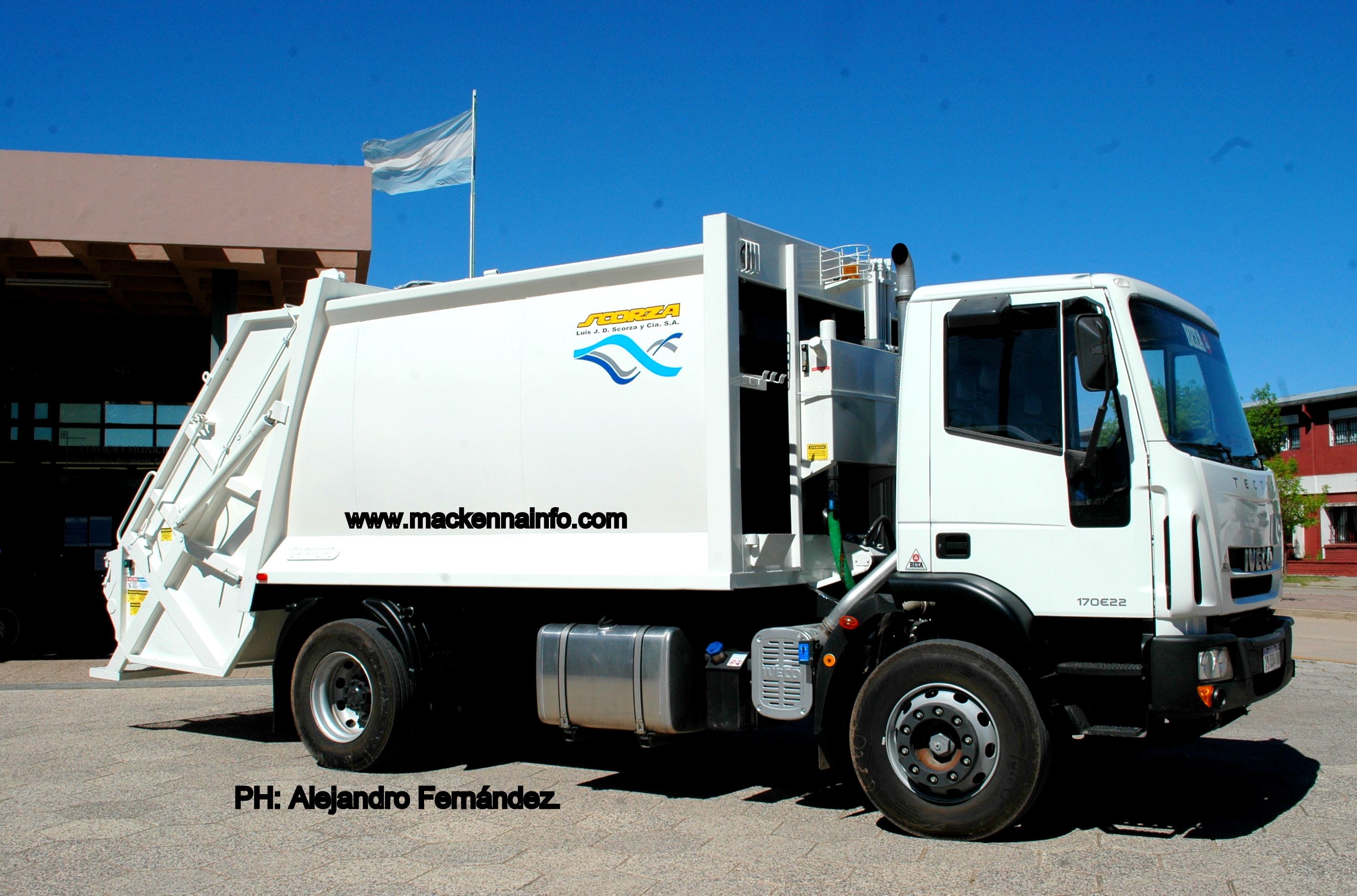 El Municipio de Mackenna sigue ampliando su Parque Automotor