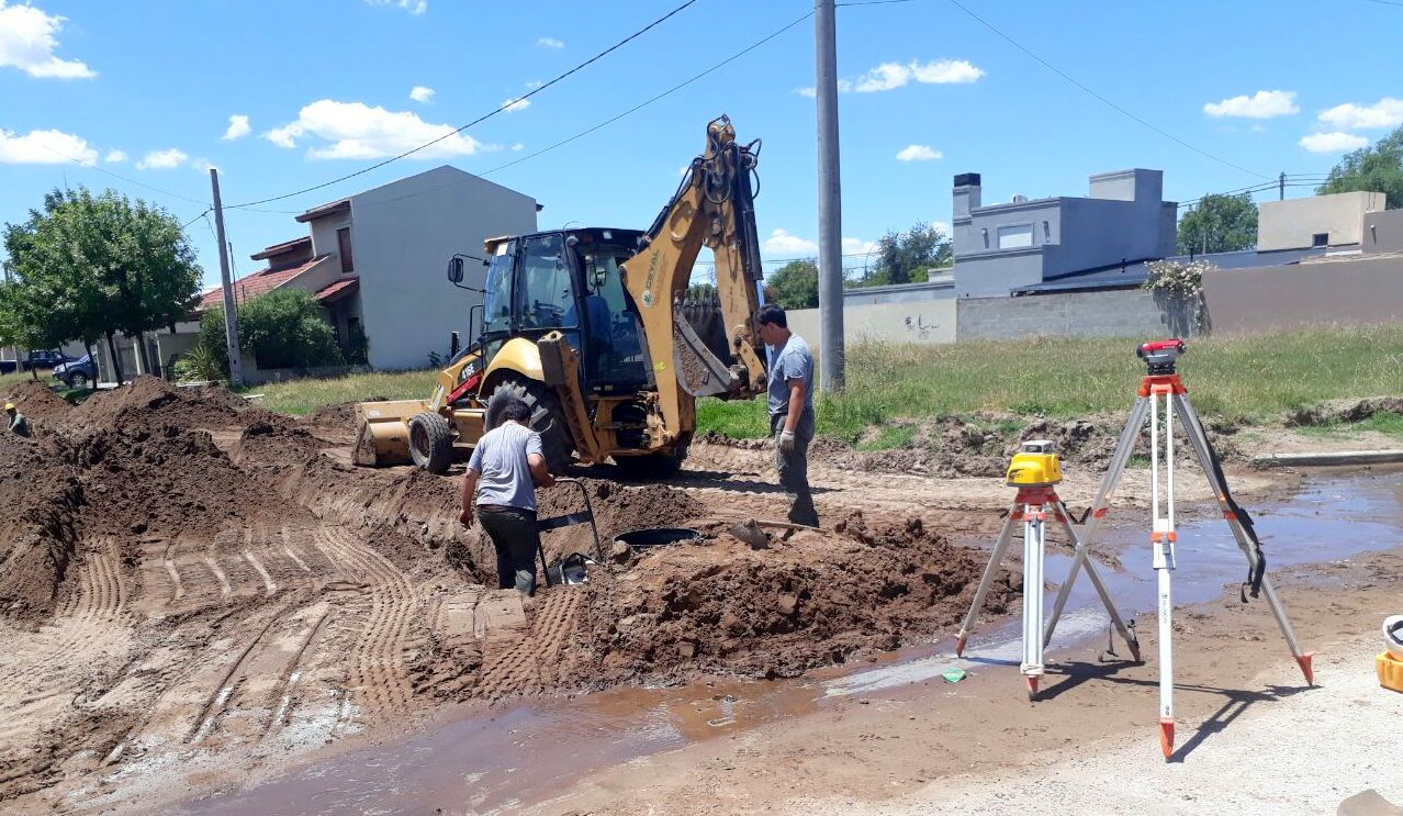 A ritmo sostenido continúan las distintas obras públicas en la ciudad