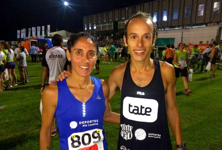 Los riocuartenses Brian Burgos y Rosa Godoy ganaron en la Maratón De Los Dos Años