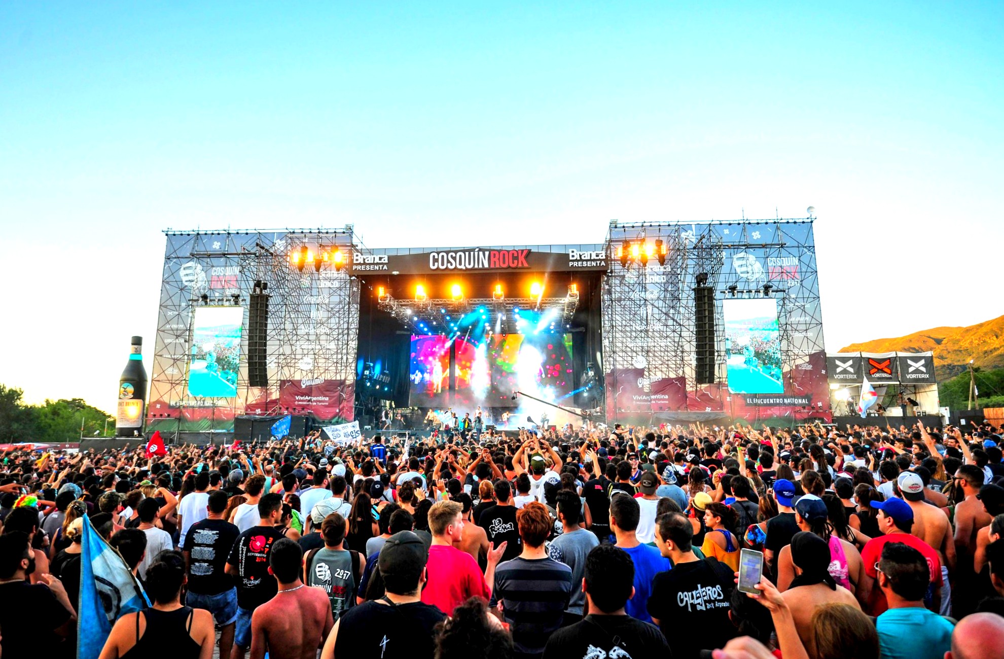 Todo listo para el Cosquín Rock 2018
