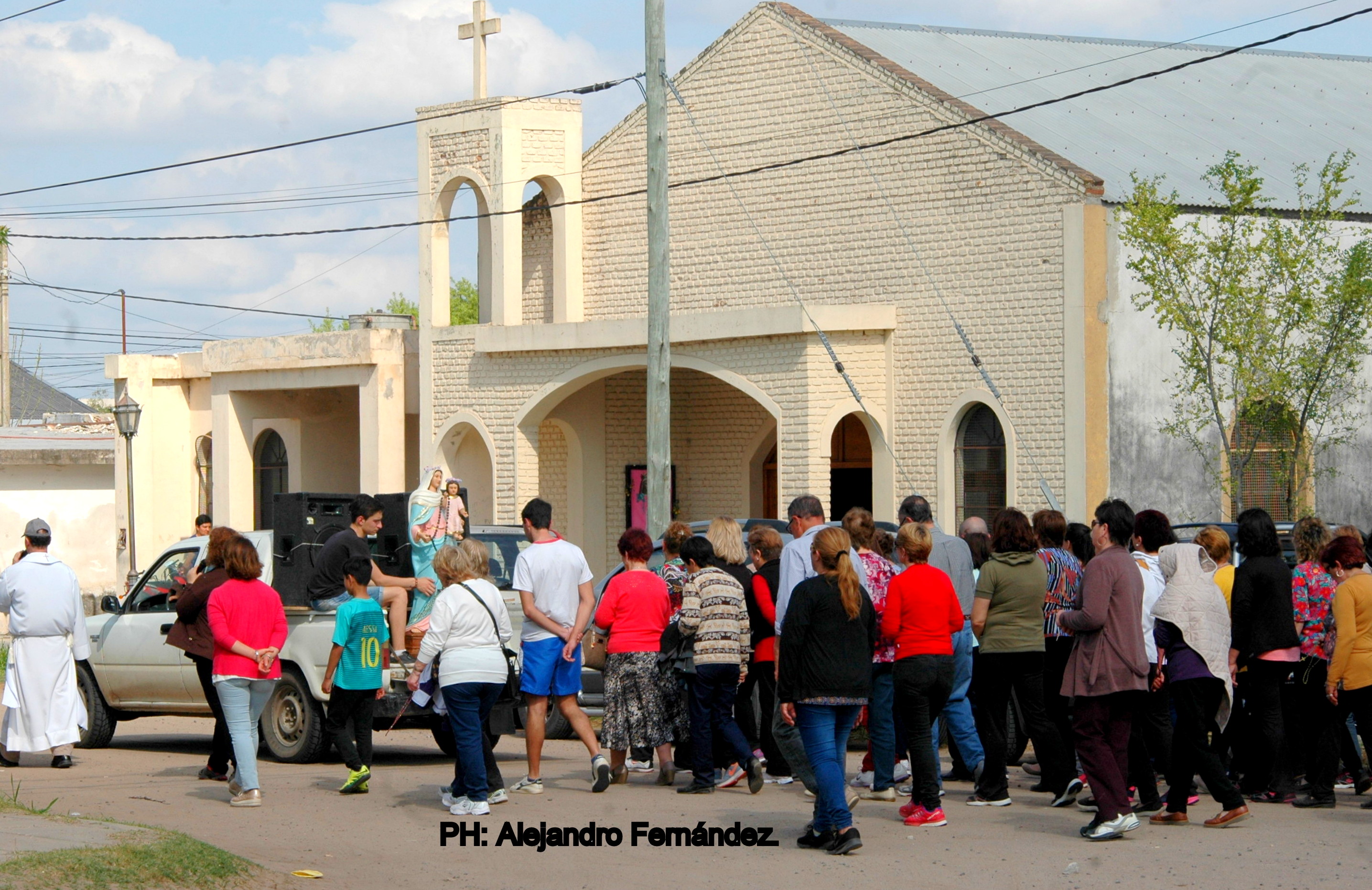 Refacciones en la Capilla de la Virgen del Rosario y en el Templo Parroquial