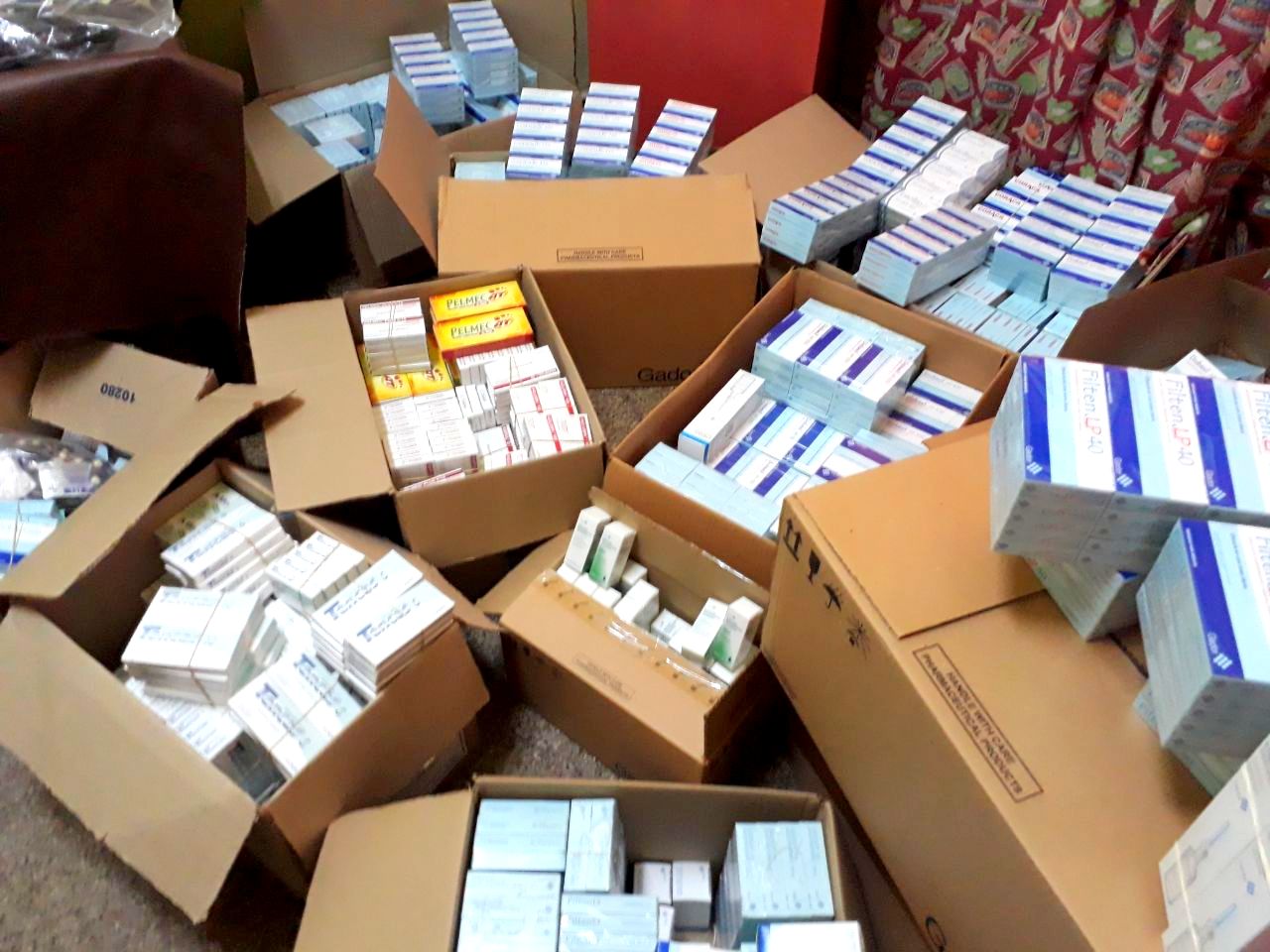 Donación de medicamentos para el Hospital de Mackenna