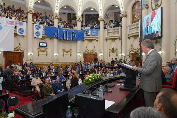 Discurso del gobernador Schiaretti en la apertura de sesiones legislativas 2018