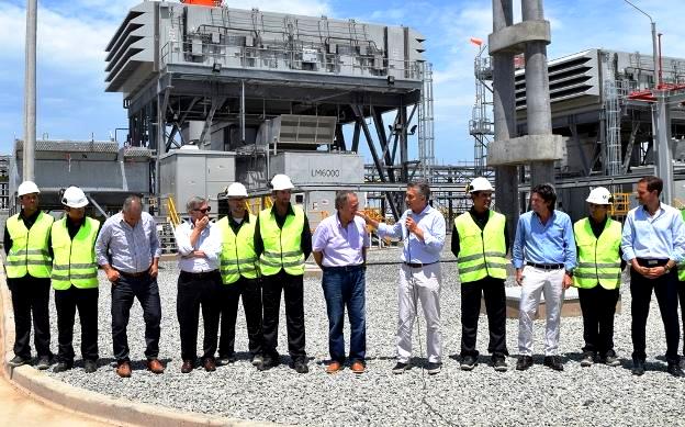 Villa María: Inauguran central térmica con la presencia de Macri y Schiaretti