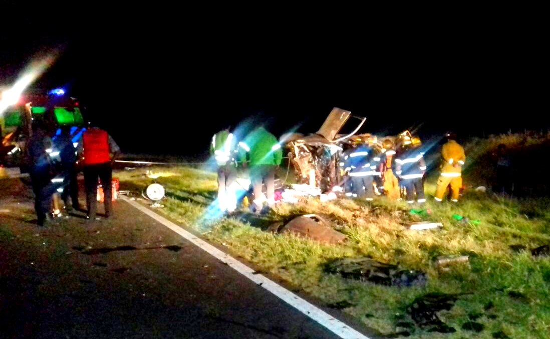 Heridos graves dejó como saldo un accidente cerca de Mackenna