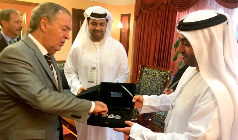 Reunión de Schiaretti en Abu Dabi por financiamiento de acueductos