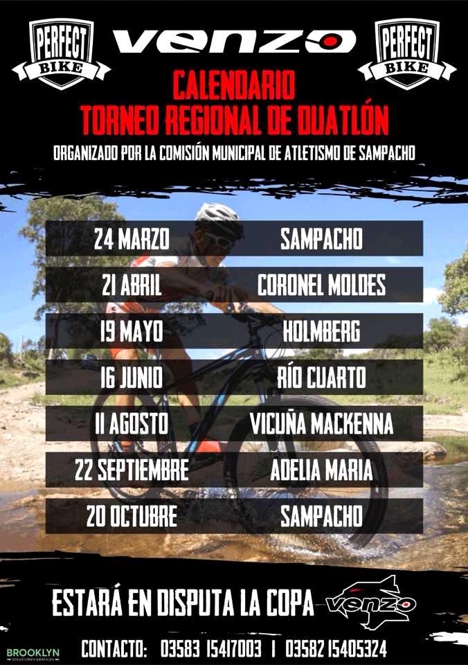 Torneo Regional de Duatlón 2018, Copa Venzo