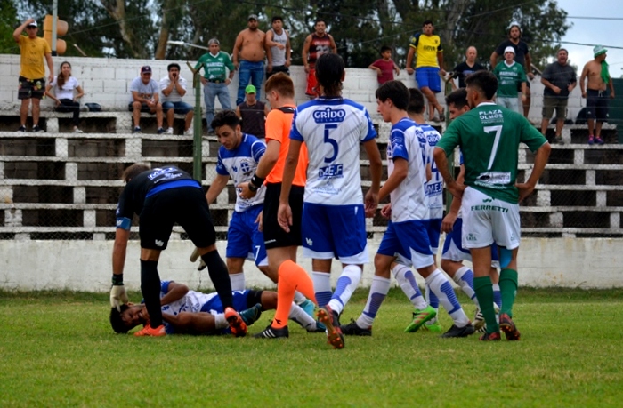 Partido suspendido por la agresión a un jugador