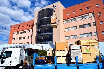 Río Cuarto: llegó el nuevo resonador al Hospital San Antonio de Padua