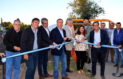 Schiaretti inauguró obras de desagües en Río Cuarto