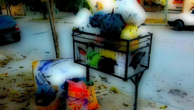 Recolección de residuos para este feriado largo