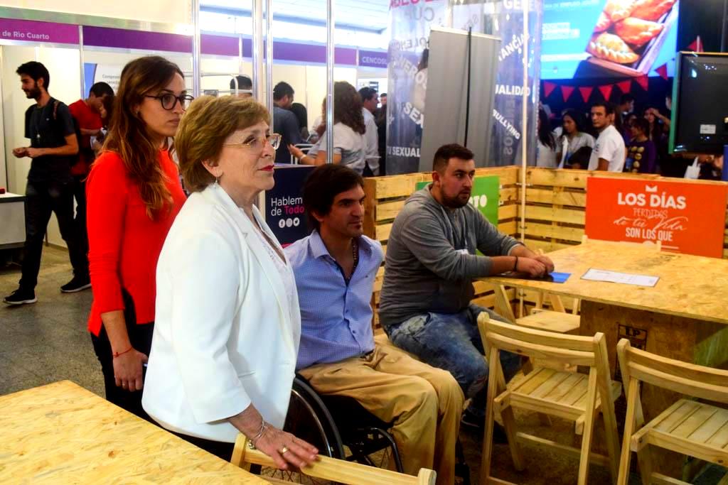 Discapacidad participó de la Feria de Empleo Joven en Río Cuarto