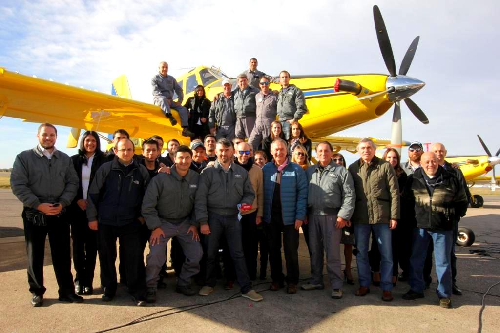 Con nuevo avión, comenzó la campaña provincial contra los incendios forestales