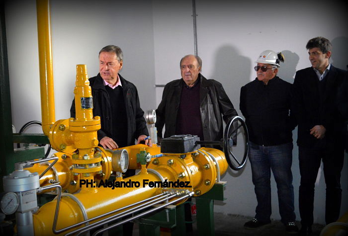 Mackenna: El gobernador Juan Schiaretti dejó inaugurada la planta reductora de gas