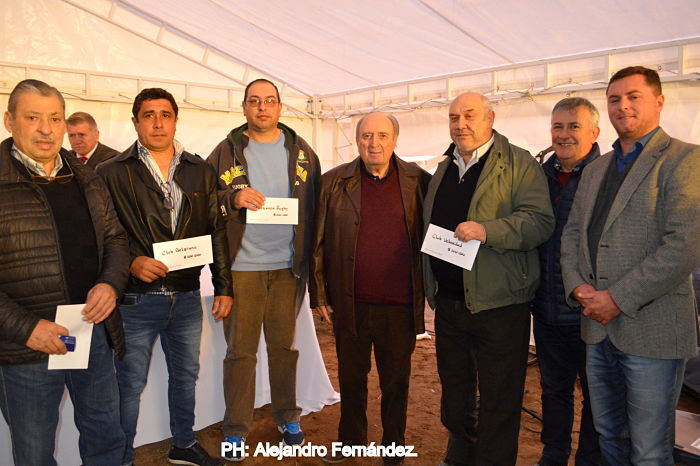 Cuatro entidades deportivas de Mackenna se beneficiaron con el Plan 