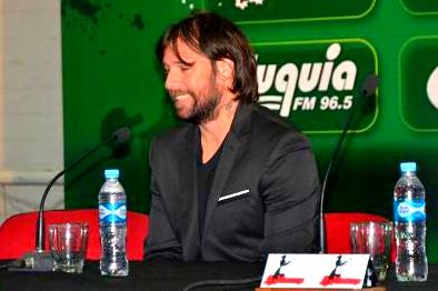 Cavenaghi, Goycochea y Guiñazú en el Congreso Internacional de Fútbol