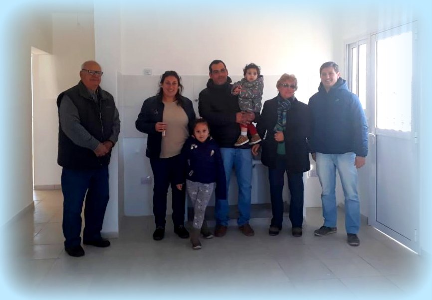 Entrega de una nueva vivienda