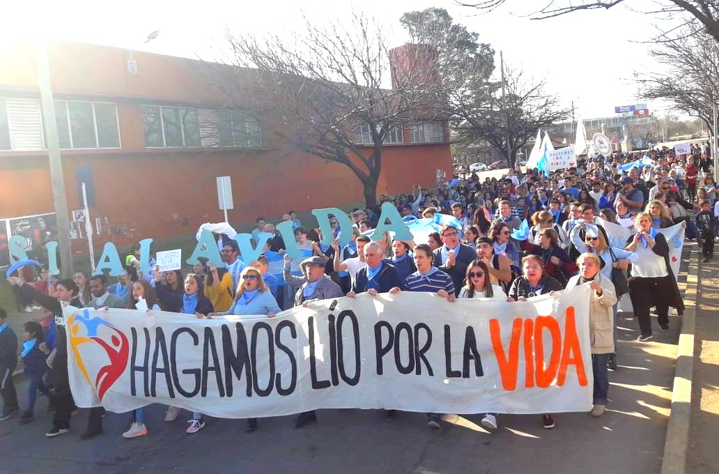 Marcha por la vida: Río Cuarto como el resto del país se movilizó