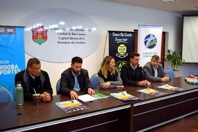 Se presentó el Torneo Nacional de Padel de Menores en Río Cuarto