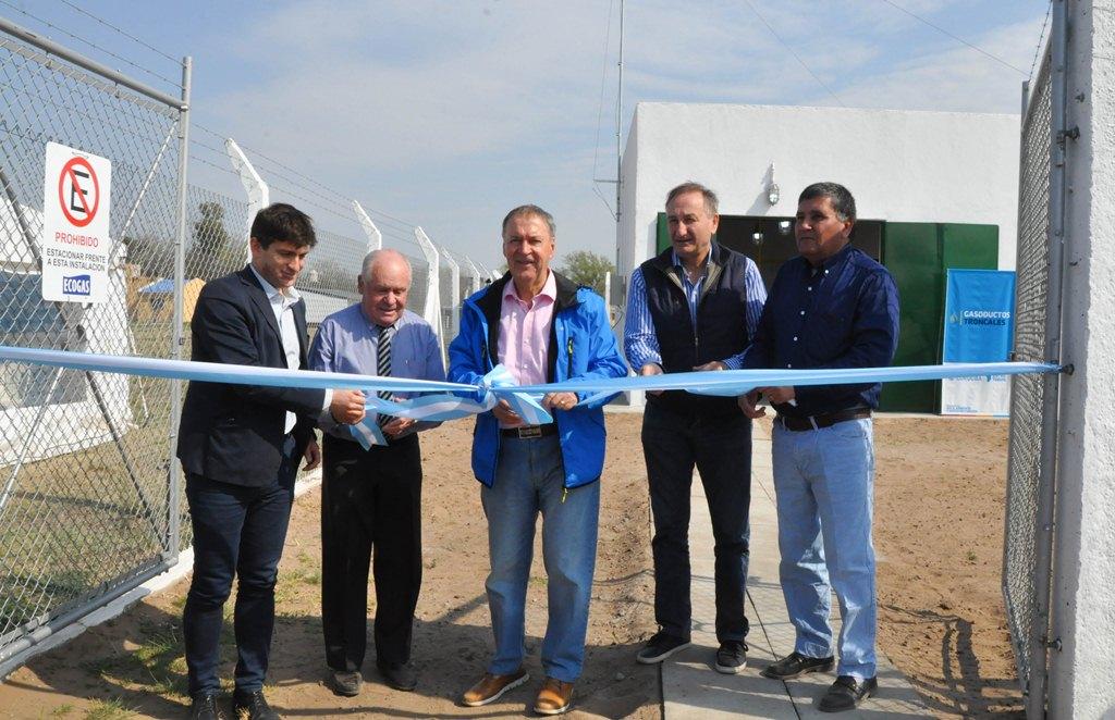 El Gas Natural también llegó a Sarmiento y Villa Valeria