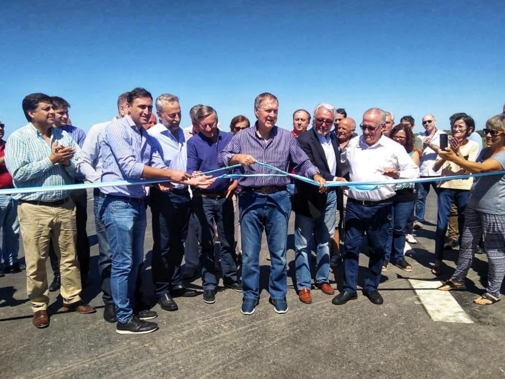 Schiaretti habilitó la repavimentación de la Ruta 26