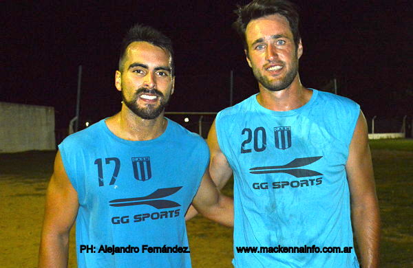Lucas Allosa y Andrés Bressan se sumaron a los entrenamientos de San Martín