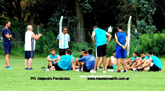 San Martín realizó el último ensayo pensando en Acción Juvenil