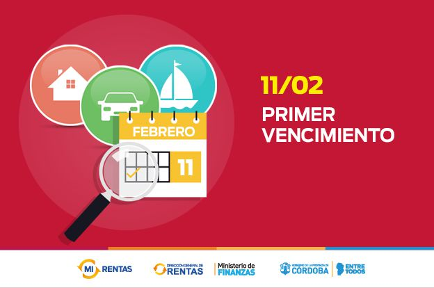 Rentas: el lunes 11 de febrero es el primer vencimiento