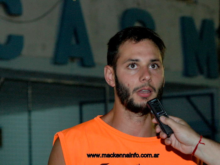 El delantero de San Martín Augusto Mana confía en  poder lograr un buen resultado