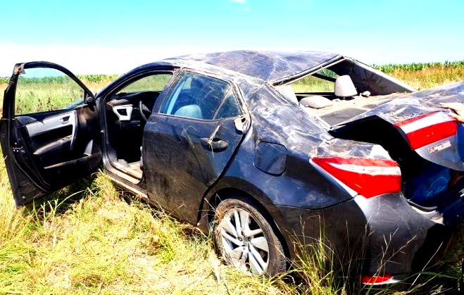 Accidente en cercanías de Mackenna